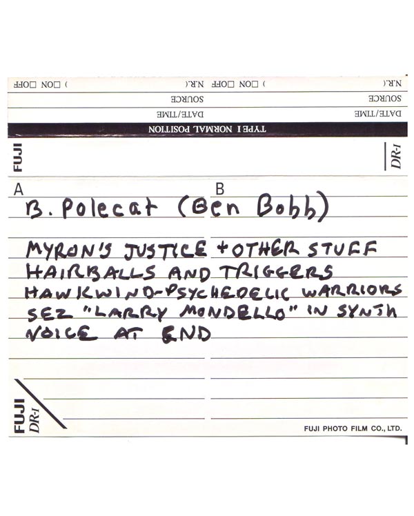 B Polecat (Ben Bobb)-Myron's Justice